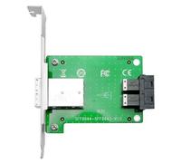 Jooehyer Mini SAS HD 6Gbps Riser Card 8 SAS/SSD SFF-8644 to SFF-8643 2-Port Expansion