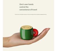 Jooehyer Mini Speaker Wireless Bluetooth 5.4 Sound Portable Metal Speaker MP3 Player Green