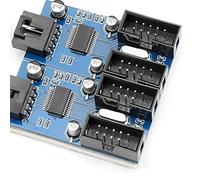 Jooehyer Motherboard USB 2.0 9Pin Header 1 To 4 Extension Hub Splitter Adapter Converter 30CM 9-Pin Internal Cable