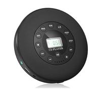 Jooehyer MP3 Compatible Portable CD Player with Speaker Anti-Skip Function for Car Built-in Mic Supports Recording