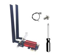 Jooehyer MT7925 Tri Band WiFi 7 PCI-E Adapter Card 2.4G/5G/6GHz 5374Mbps BT5.3 Desktop Wireless Network Interface for Win11/10