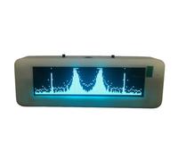 Jooehyer Music Spectrum Display Voice-Controlled Vehicle Professional HiFi OLED Music Spectrum Display Blue