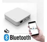 Jooehyer NP332 3-Port USB Network Print Server Multi-Interface Network Print Server Easy to Use (Network + Bluetooth Version)