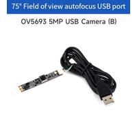 Jooehyer OV5693 Chip USB Camera Module 5MP Pixel Camera Auto Focus Type B USB2.0 Interface 2592X1944 Support Auto Focus Module Easy to Use