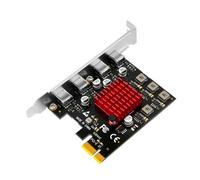 Jooehyer PCIE Expansion Card PCIE to 4 Port USB3.2 Gen1 Type-C Expansion Card Adapter Card for Desktop PC