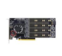 Jooehyer PCle 3.0 to M.2 NVME Expansion Card 8 Disk M.2 NVME Expansion Card PLX8749 Free Drive