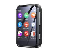 Jooehyer Portable MP3 Player Bluetooth 5.4 HiFi Music Player MP3 Touch Screen Speaker Recorder Camera Video Playback