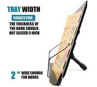 Jooehyer Portable Music Stand Folding Music Stand Desktop Bookshelf Music Guitar Parts Accessories