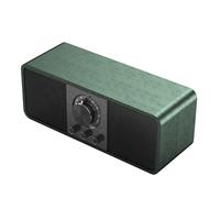 Jooehyer Portable Retro FM Radio Wooden Radios Receiver Wireless Hi-Fi Stereo Bluetooth Speakers Support TF Card/U Disk/Aux B