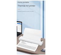 Jooehyer Printer Inkless Portable A4 Thermal Printer Portable Home Office Bluetooth Wireless Handheld Printer Easy to Use
