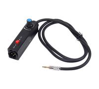Jooehyer Professional 3.5 to XLR Audio Isolator Audio Noise Elimination Current Sound Transformer Signal Noise Reducer