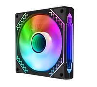 Jooehyer Quiet ARGB Cooling Fan 12CM 5V 4Pin PWM for PC Computer Chassis¨C800-1600RPM Positive Airflow