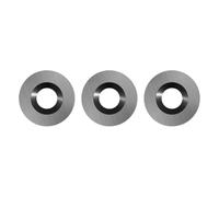 Jooehyer R12 Indexable Carbide Inserts-for Woodturning 12mm Cutter Blades, 10pcs+ 5 Screws Included for Mini/Pro for Lathe Tools