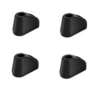 Jooehyer Record Player Speaker Base Pad 4PCS Universal Non-Slip Silicone Buffering Foot Pad DIY Audio Amplifier Player