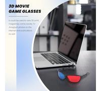 Jooehyer Red-blue/Cyan Anaglyph Simple style 3D Glasses 3D movie game (Extra Upgrade Style)