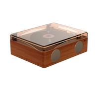 Jooehyer Retro CD Player Bluetooth 5.0 Rechargeable Built-in Speaker Portable Music Player USB HiFi Player with Infrared Remote Easy to Use B