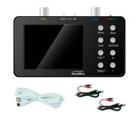Jooehyer Sampling Rate Oscilloscope 50M Sampling Rate High-Performance Handheld Small Oscilloscope 3.2Inch LCD Display