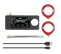 Jooehyer SI4732 Mini Radio Receiver+2 Type Antenna Kit 10Khz-180Mhz Portable Radio Portable Radio HF SW MW VHF Mini SI4732 Radio