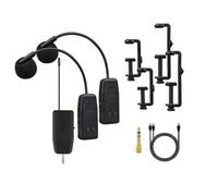 Jooehyer Simultaneous Charging Wireless 2.4G Mic Solution for Violin, Viola, Cello Players Robust Connection Capability