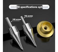Jooehyer Speaker Isolation Spike Feet Stand Damper Cone for Hifi Audio Turntable Recorder AMP M8 Silver