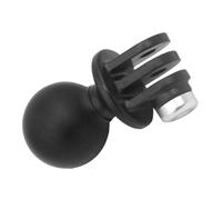 Jooehyer Sports Camera Camera Bracket 1Inch Ball Head Head Adapter Ball Head Bracket Photographic Motion Replacement Parts Accessories