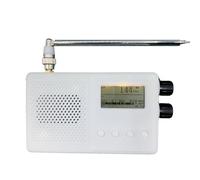 Jooehyer TEF6686 Mini Rechargeable Full Band Radio FM/LW/MW/SW Radio Receiver with 1.8 Inch Screen