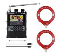 Jooehyer TEF6686 Radio High Sensitivity Full Band Radio FM AM LW MW SW with 2.8inch TouchScreen Support Firmware Upgrade with Antenna