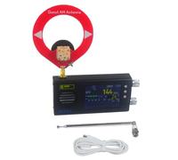 Jooehyer TEF6686 Radio Receiver All Band FM/MW/Shortwave HF/LW Radio Portable Handheld Radio with Donut Antenna A