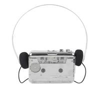 Jooehyer TON010B Cassette Player Portable Tape Recorder to Mp3 Transparent USB Cassette Capture to MP3 Format Tape Music Player B