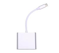 Jooehyer TYPE-C to -Compatible 4K Adapter Cable Converter Type-C to -Compatible USB HD Cable Docking Station