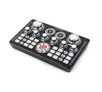 Jooehyer Udio Mixer USB External Sound Card of Headset Live Broadcast Sound Card for Mobile Phone Computer 48V Audio Mixer