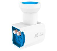 Jooehyer Universal 4K UHD Satellite Low Noise Ku Band LNB 950-2150MHz LNBF for DVB-S2X for DVB-S2 Digital Satellite TV Receivers