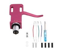 Jooehyer Universal LP Turntable Headshell Mount Phonograph Record Player Replacement Headshell Headshell Stylus Lead Wire