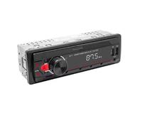 Jooehyer Universal Multimedia Player for Car, 1 Din MP3 Car Radio, Audio Stereo, Bluetooth, Automotive, Colorful Buttons, 1 Din