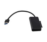 Jooehyer USB to Adapter Cable Powered Adapter with DC (Chip) Port External Adapter for 2.5/3.5 Inch Hard Disk