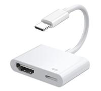 Jooehyer USB Type C Digital AV Adapter with HD Interface 4K Sync Screen Connectivity for Phone to HDTV Projector Monitor Connector