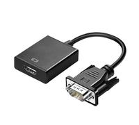 Jooehyer VGA to Converter Adapter with Power AV and Audio Output for PC, /, Set Top Box, TV, Monitor A