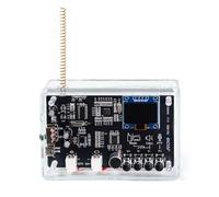 Jooehyer Walkie-Talkie FM Radio DIY Electronic Kit 87-108MHz FM Radio DIY Electronic Kit OLED Display DIY Soldering Project Practice Solder