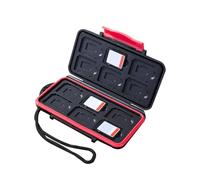 Jooehyer Waterproof Mini Memory Card Case Multi-Grid Anti-Shock Protective Protector Cover for SD TF Card Large Capacity Storage Case