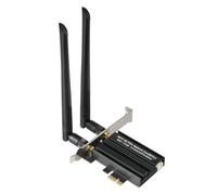 Jooehyer WiFi 6E PCIe Wireless Network Card 5374Mbps Bluetooth 5.2 Tri-Band 2.4G/5G/6Ghz WiFi Adapter Card for Win10 Win11