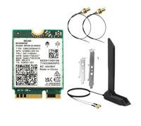 Jooehyer WiFi 7 BE200 Card+ Magnetic Antenna 2.4G/5G/6Ghz WiFi 8774Mbps 5.4 Bluetooth Wireless Network Card for Win10/for Win11 Adapter