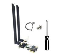 Jooehyer WiFi 7 BE200 Pcie Wireless WiFi Card Bluetooth 5.4 2.4G/5G/6GHz Wireless BE200 Network Card for Win11