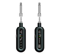 Jooehyer Wireless Guitar System UHF Guitar Transmitter Receiver Guitar System for Electric Guitar Musical Instrument Easy Install