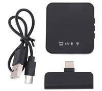 Jooehyer Wireless Lavalier Microphone One to One Type-C Connector Receiving Clip Noise Canceling Recording Bluetooth Microphone Easy Install