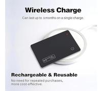 Jooehyer Wireless Smart Tag Card for Find My APP Kid/Pet Finder Key/Bike/Wallet Bluetooth Ultra-Thin GPS Tracker