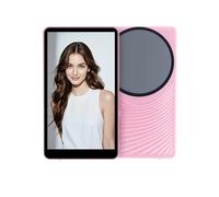 Jooehyer Wireless Smartphone Selfie Monitor Wireless Smartphone Selfie Monitor Display Screen Projection Rear Camera Sharing Bluetooth Display Screen Projection Magnetic Selfie Monitor Pink