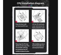 Jooehyer X99E Motherboard +E5 2666 V3 CPU+Thermal Grease Support 4 DDR4 RECC RAM Gigabit LAN Card PCIEX16 NVMe Desktop Motherboard
