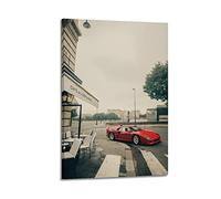 JOOEL Super Car Poster for Ferrari F40 Sports Car Racing Car Poster Decorative Painting Canvas Wall Posters And Art Picture Print Modern Family Bedroom Decor Posters 12x18inch(30x45cm)
