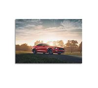 JOOEL Super Car Poster for Ford Mustang Racing Car Sports Car Poster Decorative Painting Canvas Wall Posters And Art Picture Print Modern Family Bedroom Decor Posters 08x12inch(20x30cm)