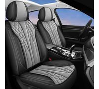 Jooexel Car Seat Covers Universal Fit for Audi A6 C7/A6 C7 Avant/A6 C8/A6 C8 Avant/A7 Sportback/A8/Allroad C5/B2/B3 Protection Set Premium Leather Seat Covers